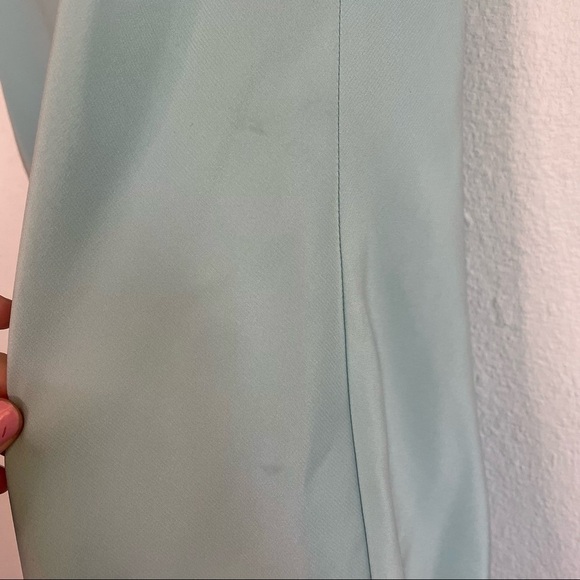 LAFAYETTE 148 PETITE BLUE SILK TOP - Picture 5 of 5